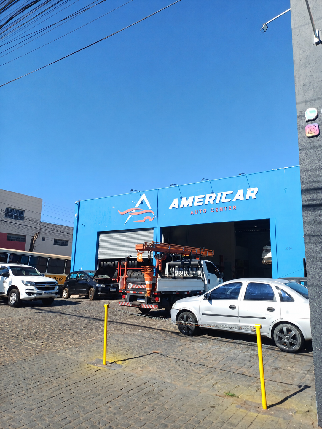 Fachada da Americar Auto Center